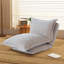 Fauteuil convertible convertible: canapé-lit avec dossier réglable et coussins-130672629