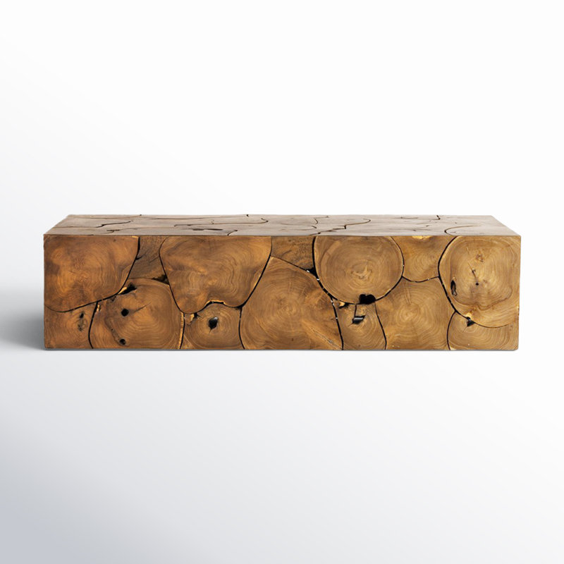 Teak Root 65'' Rectangular Outdoor Coffee Table