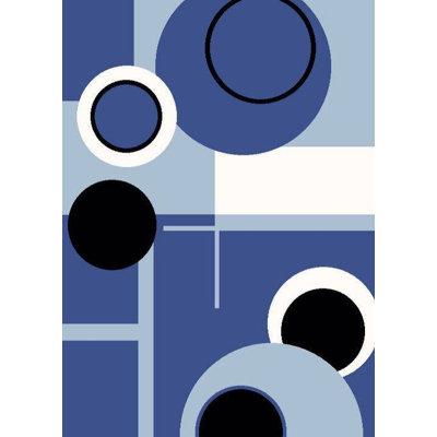Tapis bleu clair