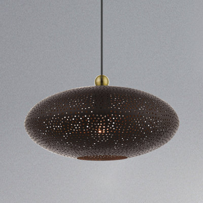 Luminaire suspendu géométrique 1 lumière Bion