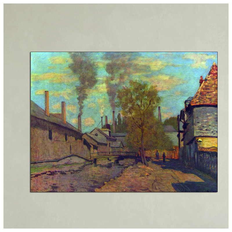 Claude Monet - Wrapped Canvas Painting, 90cm H x 120cm W x 1.8cm D