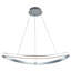 Luminaire suspendu ovale 1 lumière DEL Array