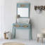 WOODEN WALL MIRROR