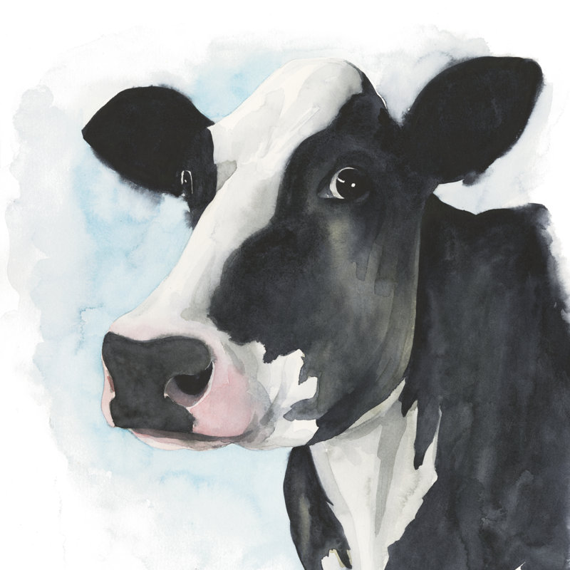Farmhouse Friend I by Grace Popp - Wrapped Canvas Painting, 91cm H x 91cm W