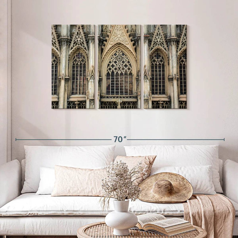 Fenêtres Nicci de la cathédrale de Cologne, H 28 po x l 45 po