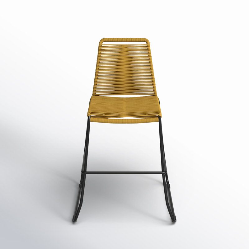 Tabouret de bar Huron, Curry jaune performance, Tabouret de comptoir (assise de 26 po de hauteur)