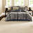 Modern Plaid Bedding Sets For Twin Beds, Comfortable Polyester Design