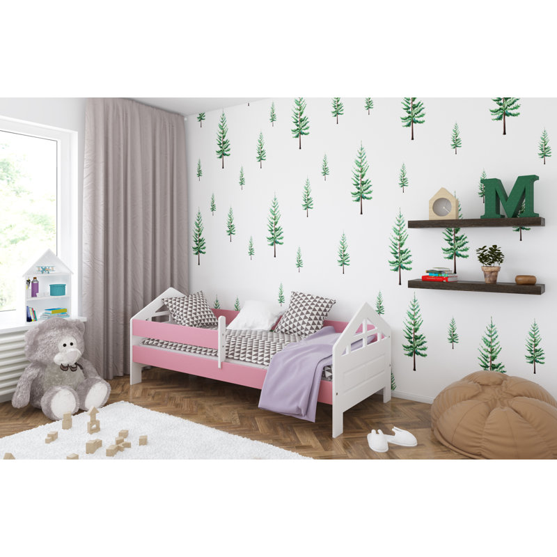 Leach Standard House Beds, European Toddler (80 x 160 cm), Pink