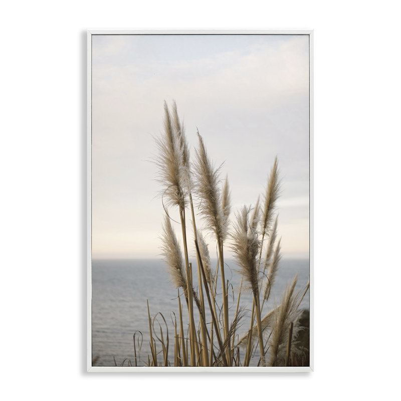  «Nautical Cove», estampe numérique par Crystal Lynn Collins, H 30 po x l 20 po, Giclée encadrée blanc bord de mer
