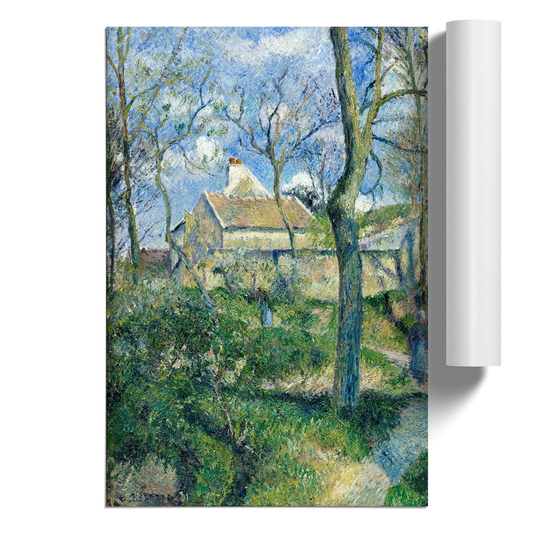 The Path to Les Pouilleux by Camille Pissarro - Frameless Print