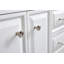 60" Palace Collection Quartz Carrara Cashmere Grey Bathroom Vanity Set With Hardware And F2-0012 Faucets in Chrome Finish-314139940-314139939