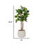 Pot à fleurs 65,6 po