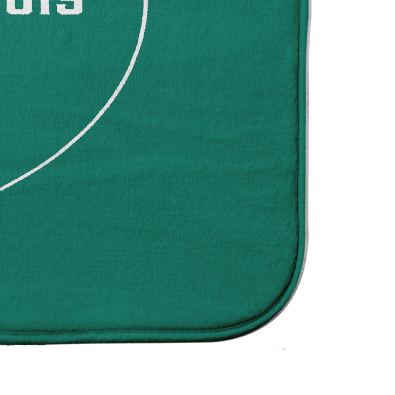 Tapis de bain Emily Gone, l 24 po x L 36 po, Vert