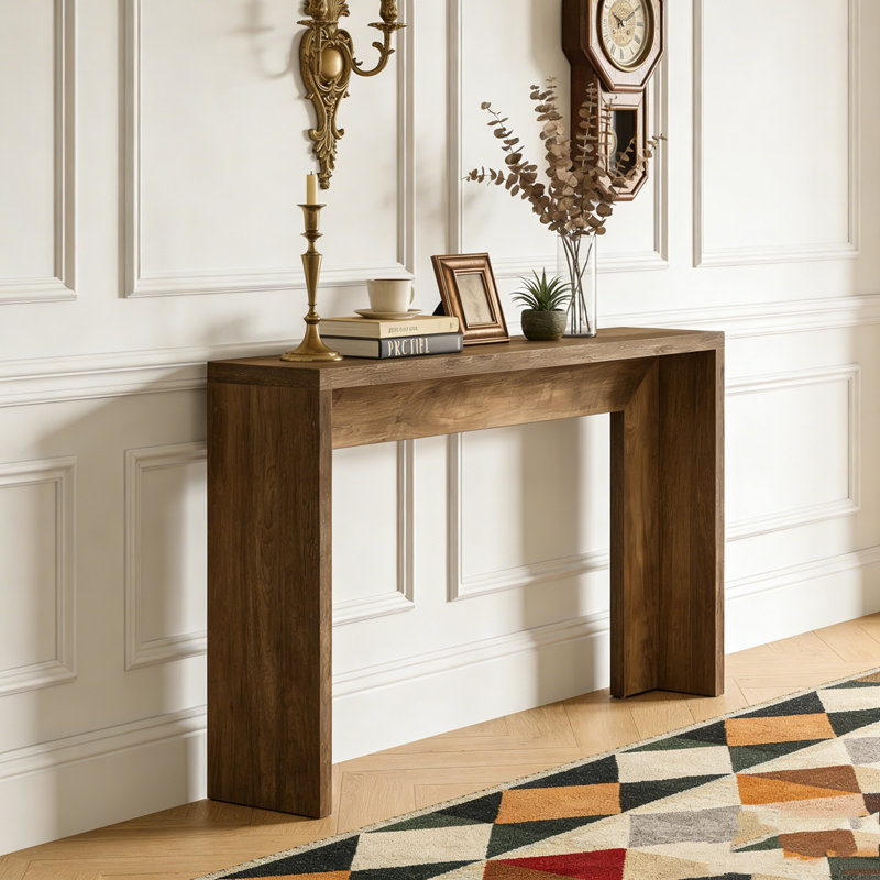 Rustic Farmhouse Sofa Hallway Table