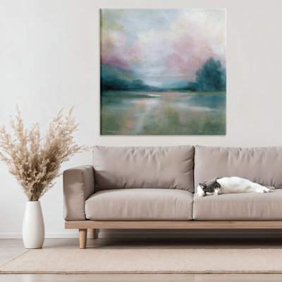 «Morning On The River», toile par Carol Robinson