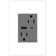 adorne® 15A Tamper-Resistant Ultra-Fast USB Type-A/C Outlet
