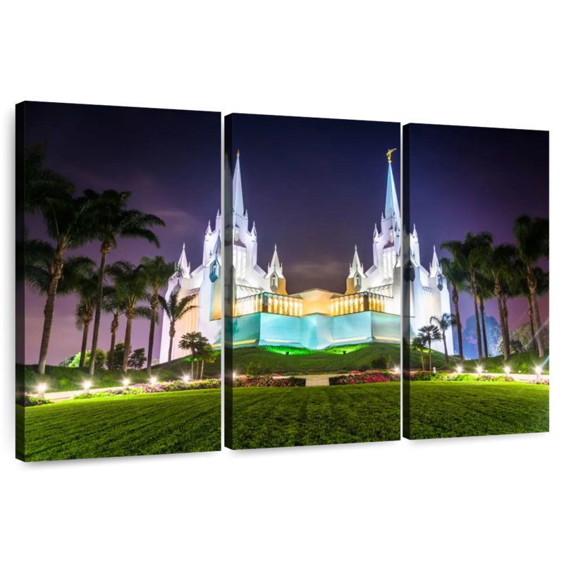 Adella LDS Church, 48" H x 74" W