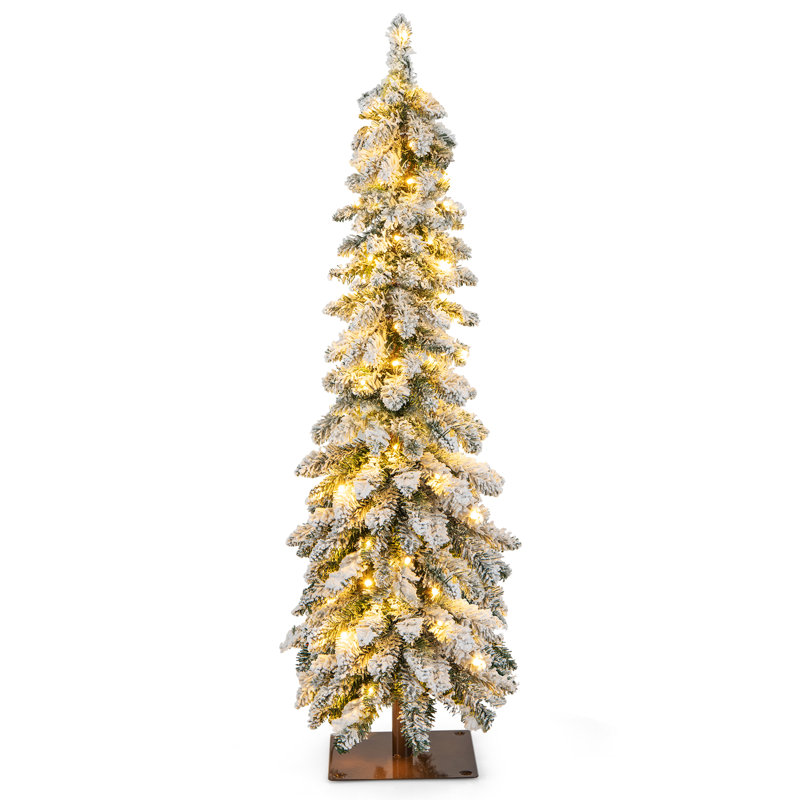 Arbre de Noël artificiel éclairé, 4 pi