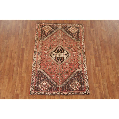Tapis tribal rétro vintage 4 x 6