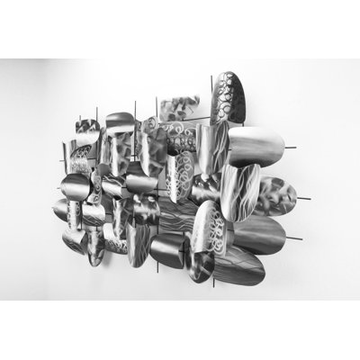 Argent Armor wall sculpture