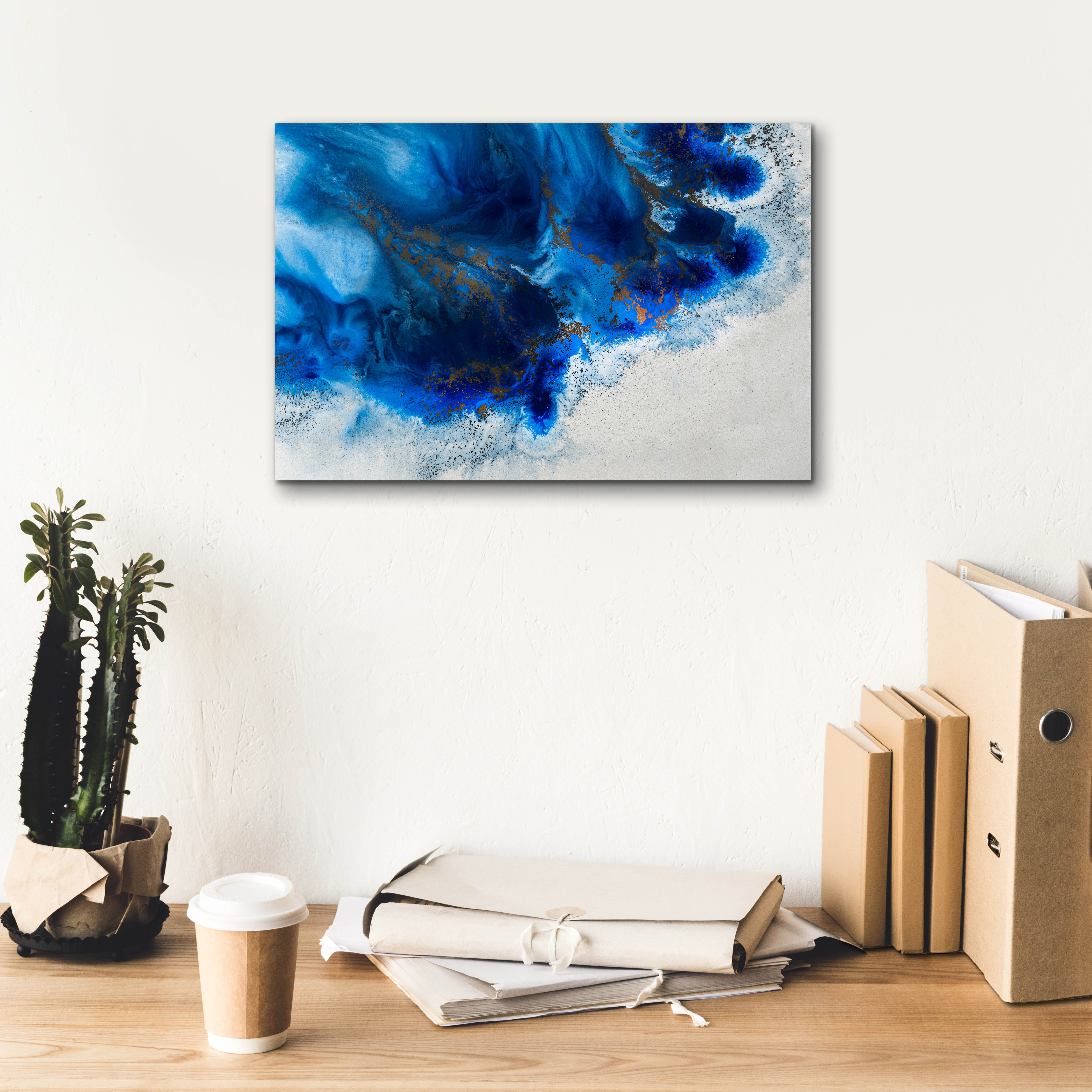 Ivy Bronx 'Graceful Release' by Petra Meikle de Vlas Canvas Wall Art ...
