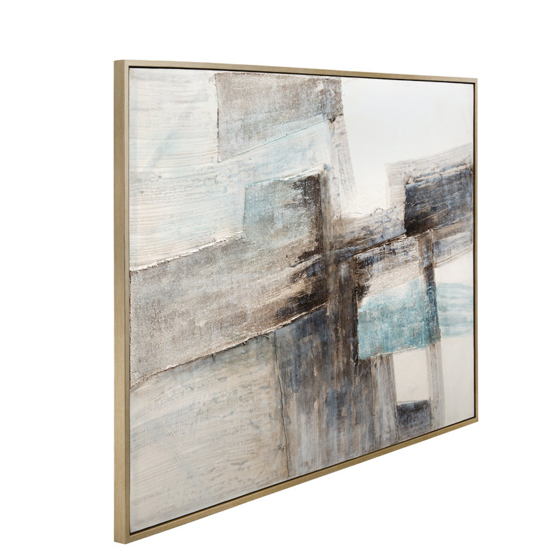 Quiet Structure Framed Canvas