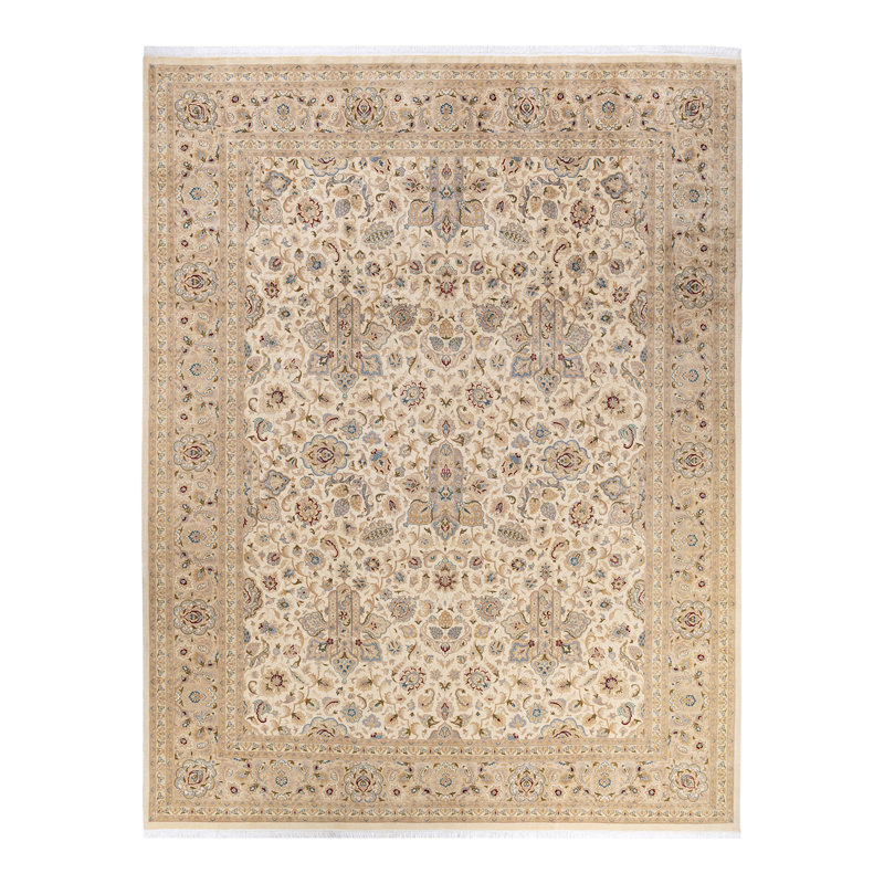 Classic One-of-a-Kind 9' 2" X 11' 10" Hand Knotted Area Rug