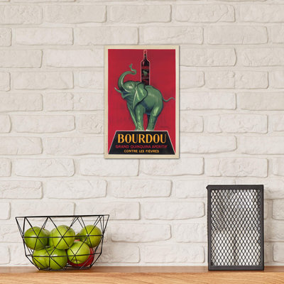 Bourdou by Leonetto Cappiello - Wrapped Canvas Print