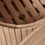 Akira Chunky Wood Table/Parasol Base