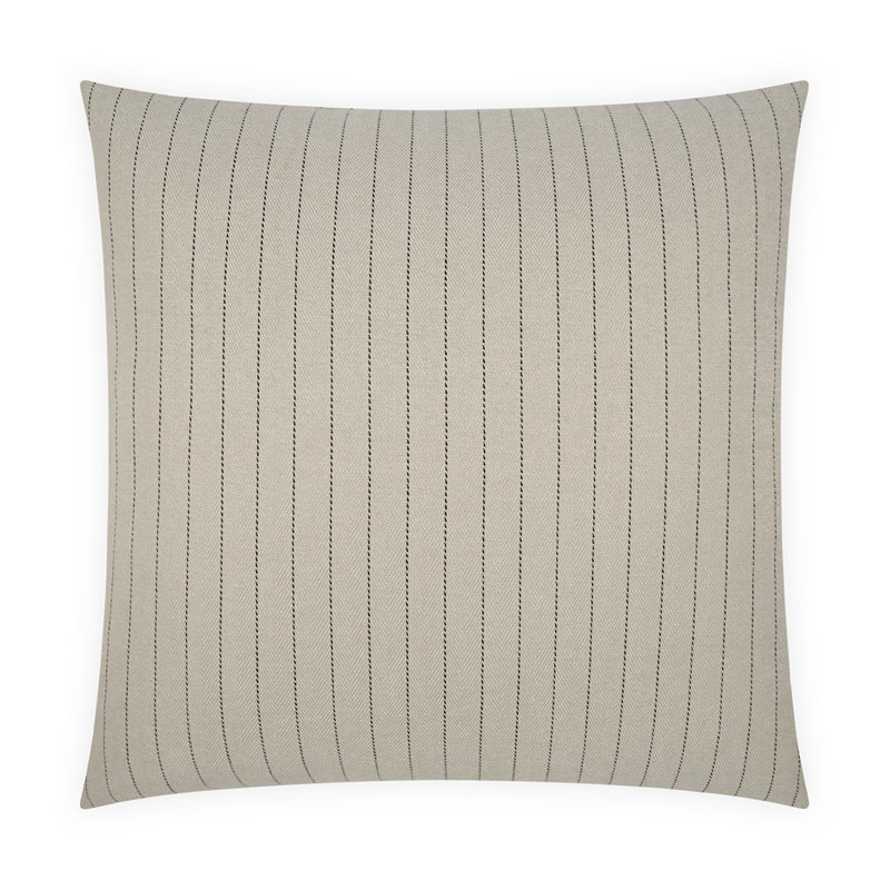 Coussin Donegal, Carré 20 po, Crème, crème