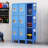 66" Blue Metal Locker For Office And High Gym Employee Home - Steel, Easy Assembly, Stable Base Government Offices Cold Rolled Pry Door, Air Vents