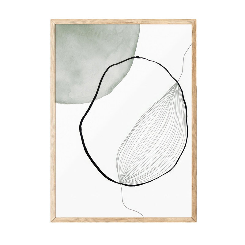Peinture décorative encadrée