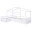 Lit plateforme House avec trois tiroirs de rangement-1270044198
