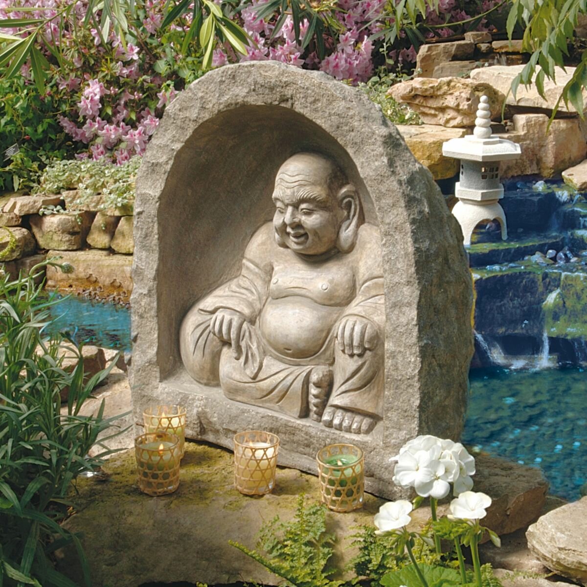 Hi-Line Gift Ltd. Statue bouddha assis et Commentaires - Wayfair