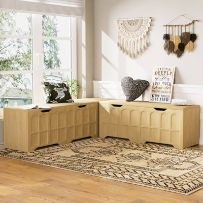 Banc de rangement multifonctionnel en forme de L 3 pièces avec banc à chaussures rembourré, servant de tabouret de coin de cuisine, de boîte de rangement pour jouets ou de siège de coin lecture