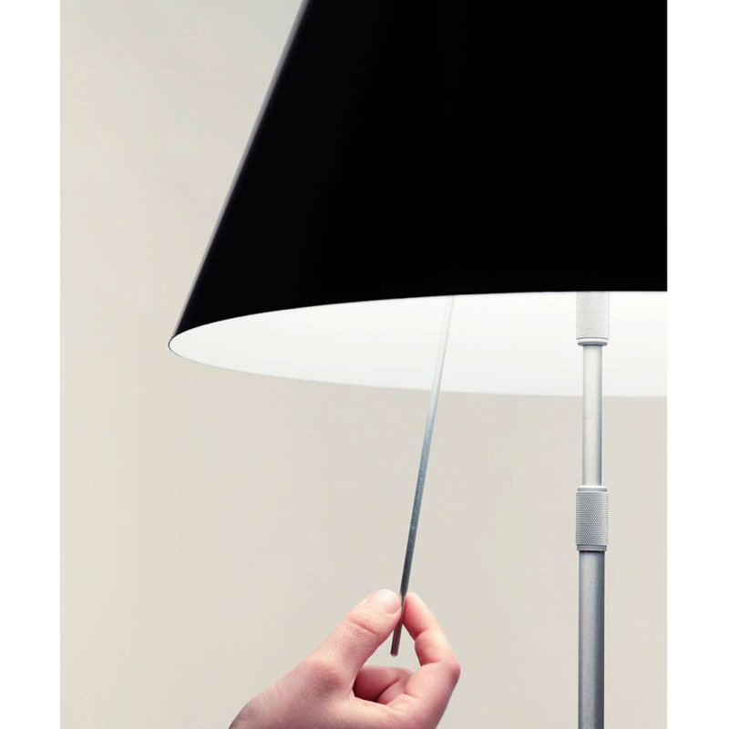 Costanza Table Lamp Sensor Dimmer, Mistic White, 43" H x 15.7" W x 15.7" D