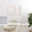 Ensemble de 2 toiles Minimal Beige Waves, design par Martina Pavlova-54337247
