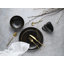 RUSTY 16 Piece Bone China Dinnerware Set, Service for 4