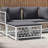 Upholstered Outdoor Ottoman with Sunbrella® Cushion-1923261797