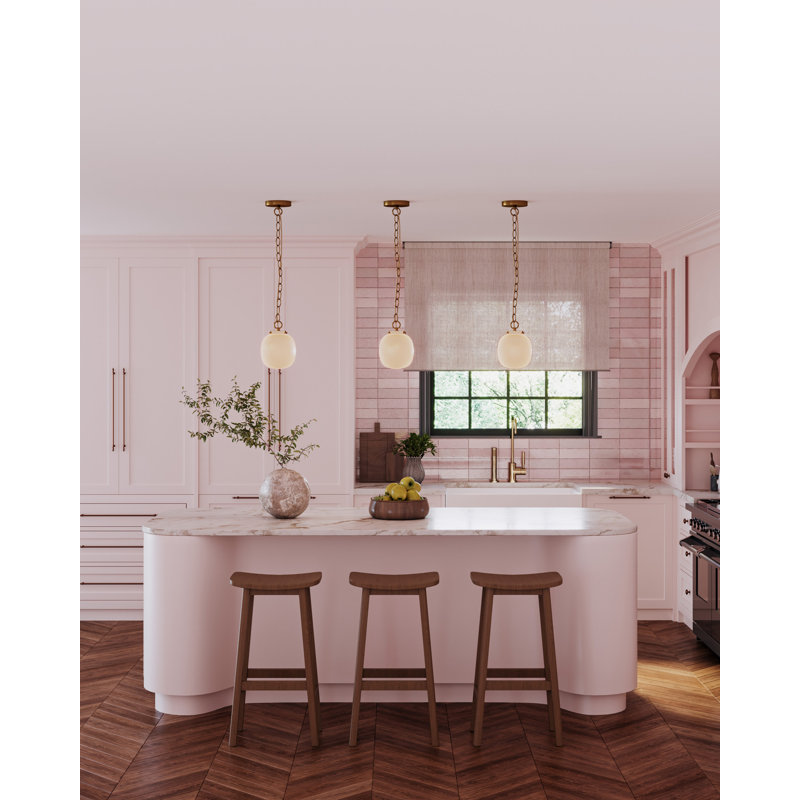 Cherise Pendant, Gold, 86.88" H x 11.88" W x 11.88" D