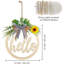 Fausse couronne lumineuse 12,6 po