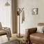 Solid Wood Coat Rack Tree Shaped with 12 Hooks 3 Adjustable Heights Tool Free Assembly-1715182904