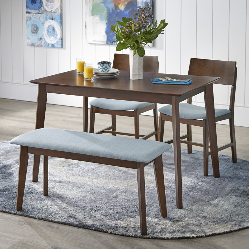 Ensemble repas pour 4 personnes Fasano, Brun et bleu