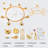 Cisa 8 - Light Dimmable Wagon Wheel Chandelier-1758243113