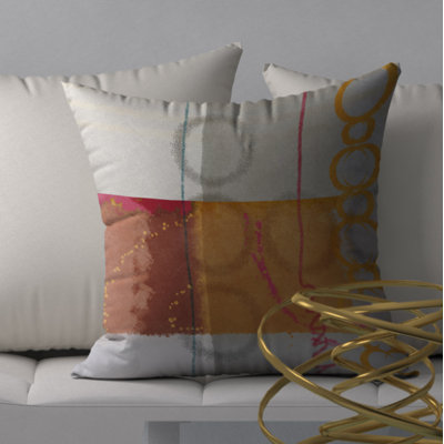  Housse de coussin carré en U