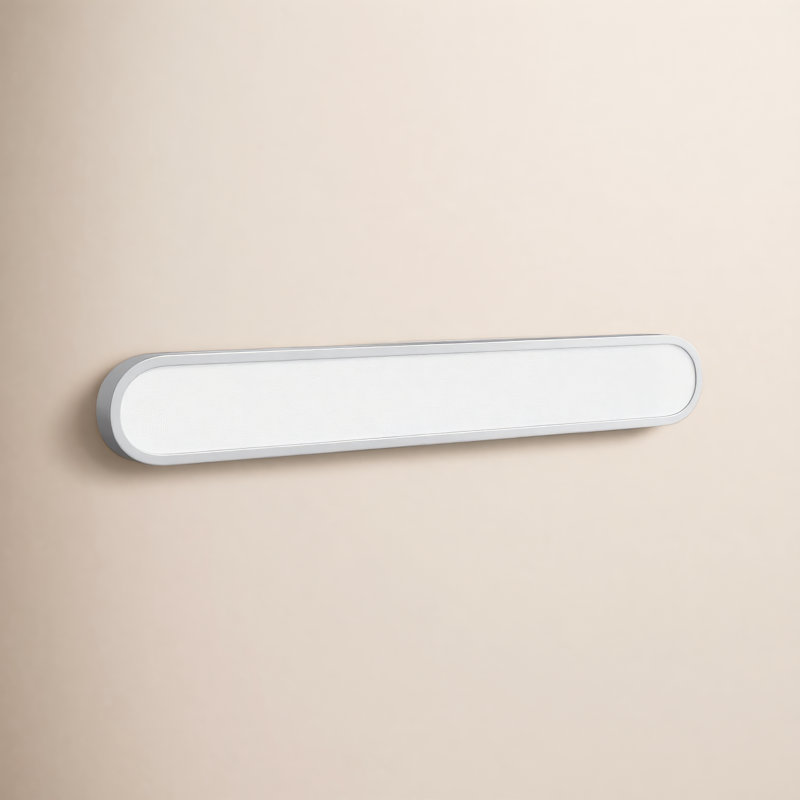 Torraca Lamaria Dimmable LED Bath Bar, White/Satin Nickel