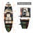 52''H Surfboard Wall Shelf with Printed Surface