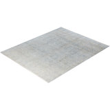 Overdyed One-of-a-Kind 8' 3" X 10' 3" Hand Knotted Area Rug