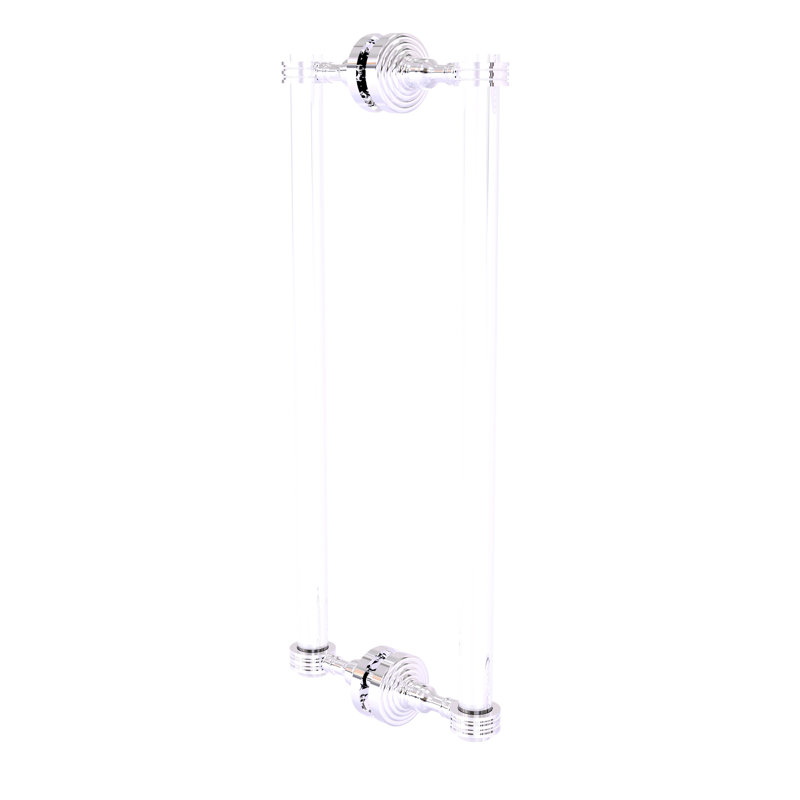 Ensemble de poignées pour appareils centraux 18 "Pacific Grove, Chrome poli
