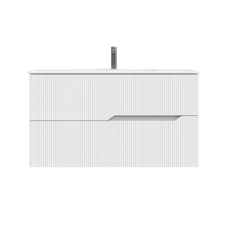 Tulipa Single Vanity, 40", Matte White